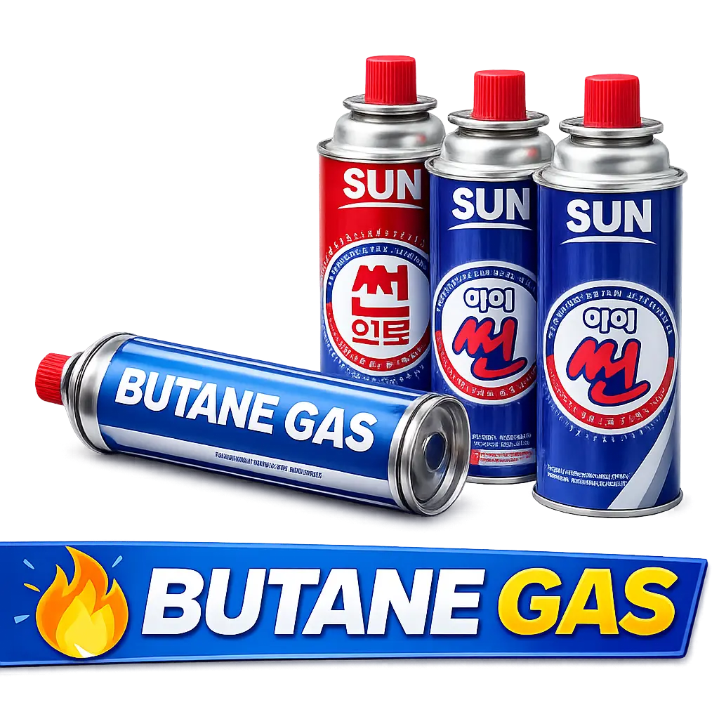 Butane Gas for Portable Stoves & Catering Use